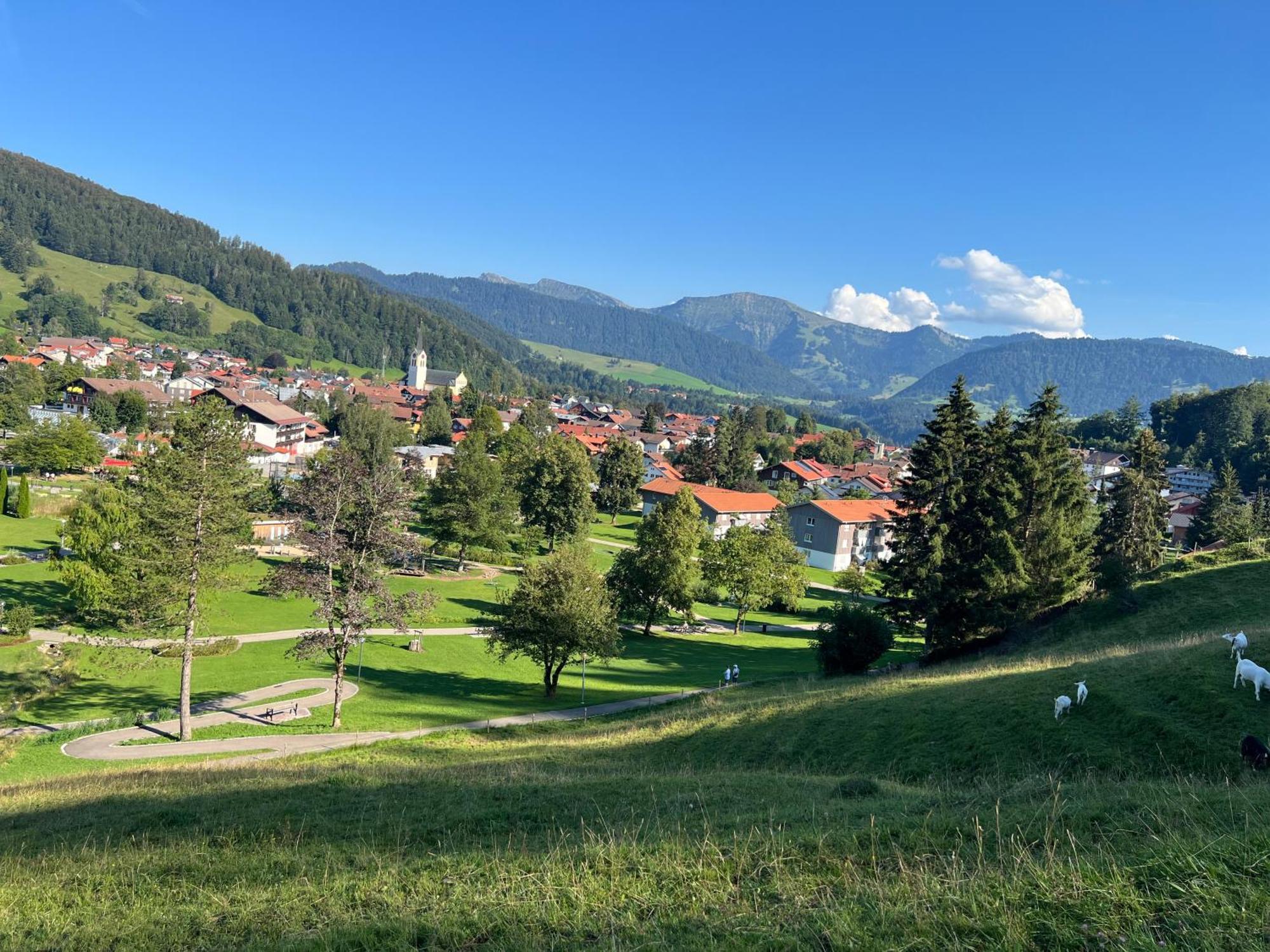 Ferienwohnung Sonneck Oberstaufen Dış mekan fotoğraf